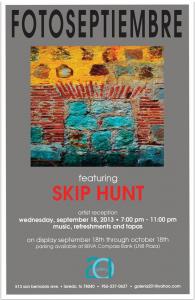 SKIP HUNT FEATURED At GALLERY 201 FOTOSEPTIEMBRE